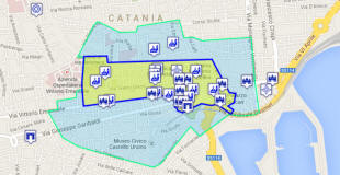 mappa catania