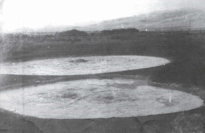 Naftia Seen im Jahr 1935