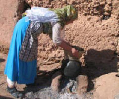 preparazione del cous cous nel Maghreb